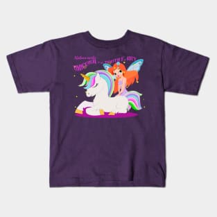 I Believe in Unicorn and the Tooth Fairy Kids T-Shirt